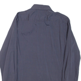 PIERRE CARDIN Mens Plain Shirt Grey Long Sleeve L