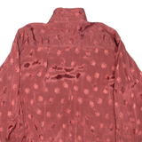 LAST SCENE Womens Shirt Red Long Sleeve S