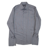 BANANA REPUBLIC Mens Formal Shirt Grey Long Sleeve S