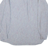 JACQUES BRITT Mens Plain Shirt Grey Long Sleeve XL