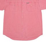 FACE TO FACE Mens Plain Shirt Red M