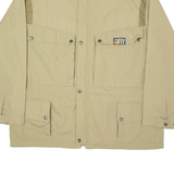 RUKKA Mens Jacket Beige Hooded XL