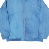JEAN LEDUC Mens Track Jacket Blue Nylon 90s Diamond XL