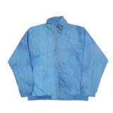 JEAN LEDUC Mens Track Jacket Blue Nylon 90s Diamond XL