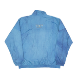 JEAN LEDUC Mens Track Jacket Blue Nylon 90s Diamond XL