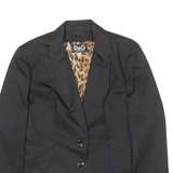 DOLCE & GABBANA Womens Blazer Jacket Black UK 16