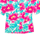 GUY LAROCHE Womens Blazer Jacket White 90s Floral UK 12