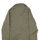 THE NORTH FACE Double Breasted Womens Trench Coat Grey Herringbone S