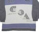 Compartment Of America Womens Sweatshirt Grey 90s USA XL