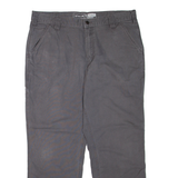 CARHARTT Mens Trousers Grey Relaxed Straight W38 L30