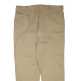 DICKIES Mens Trousers Brown Regular Tapered W40 L32
