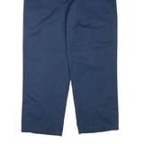 DICKIES Mens Trousers Blue Regular Straight W34 L26