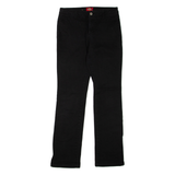 DICKIES Mens Trousers Black Regular Bootcut W26 L30