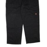 DICKIES Mens Trousers Black Regular Straight W42 L30