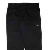 DICKIES Mens Trousers Black Regular Straight W42 L30