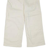 LEVI'S Mile High Womens Trousers White Regular Straight W28 L25