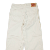 LEVI'S Mile High Womens Trousers White Regular Straight W28 L25