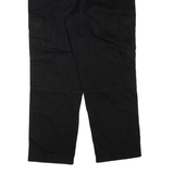 DICKIES Cargo Womens Trousers Black Regular Straight W30 L27