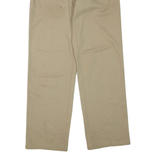 DICKIES Womens Trousers Beige Regular Straight W28 L30