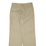 DICKIES Womens Trousers Beige Regular Straight W28 L30