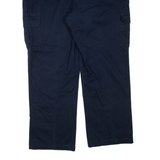 DICKIES Cargo Mens Trousers Blue Regular Straight W40 L30