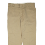 DICKIES Mens Trousers Beige Regular Tapered W40 L30