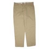 DICKIES Mens Trousers Beige Regular Straight W40 L32
