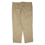 DICKIES Mens Trousers Beige Regular Tapered W40 L30