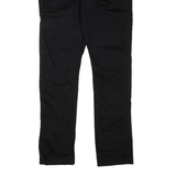 DICKIES Womens Trousers Black Slim Straight W30 L30