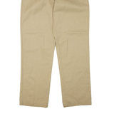 DICKIES Mens Trousers Beige Regular Straight W34 L32