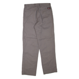 DICKIES Mens Trousers Grey Regular Straight W30 L30