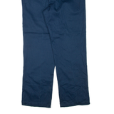 DICKIES Mens Trousers Blue Regular Straight Cashmere W36 L32