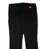 DICKIES Womens Trousers Black Regular Bootcut W36 L31