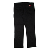 DICKIES Womens Trousers Black Regular Bootcut W36 L31