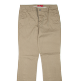 DICKIES Womens Trousers Beige Regular Bootcut W28 L32