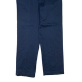DICKIES Mens Trousers Blue Regular Straight W34 L31