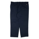 DICKIES Mens Trousers Blue Regular Tapered W44 L29