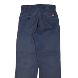 DICKIES Mens Trousers Blue Regular Straight W28 L30