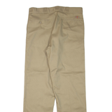 DICKIES Flex Mens Trousers Beige Regular Straight W36 L34