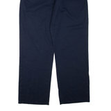 DICKIES Womens Trousers Blue Regular Straight W38 L34