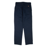 DICKIES Flex Mens Trousers Blue Regular Straight W29 L30