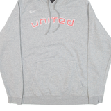 NIKE Mens Grey Hoodie L