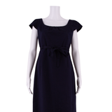 LAURA ASHLEY Womens Shift Dress Blue Short Sleeve Knee Length UK 10