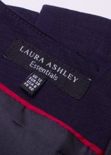 LAURA ASHLEY Womens Shift Dress Blue Short Sleeve Knee Length UK 10