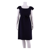 LAURA ASHLEY Womens Shift Dress Blue Short Sleeve Knee Length UK 10