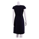LAURA ASHLEY Womens Shift Dress Blue Short Sleeve Knee Length UK 10