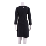 WHITE STUFF Pocketed Womens Shift Dress Grey Knee Length UK 8