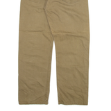 LEVI'S 505 Mens Trousers Beige Regular Straight W36 L29