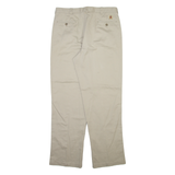 TOMMY HILFIGER Mens Trousers Beige Regular Straight W36 L32