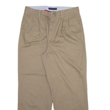 TOMMY HILFIGER Mens Trousers Beige Relaxed Straight W36 L32